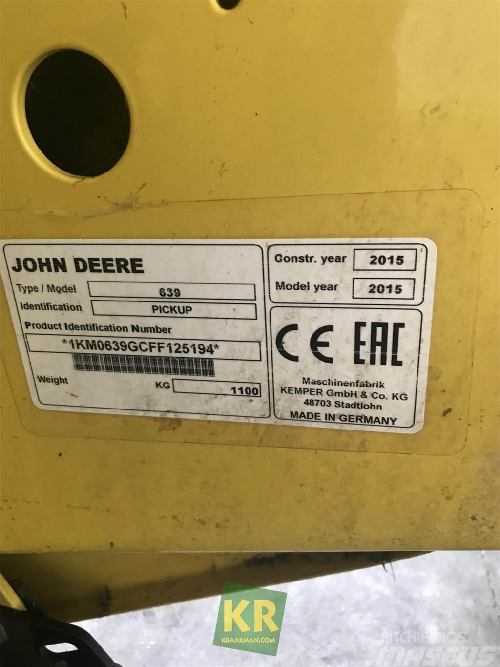 John Deere 639 Accessori per motofalciatrici