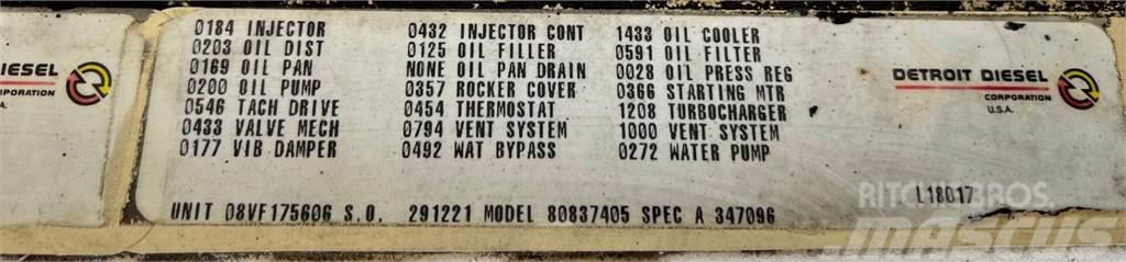 Detroit 8V92T Motori