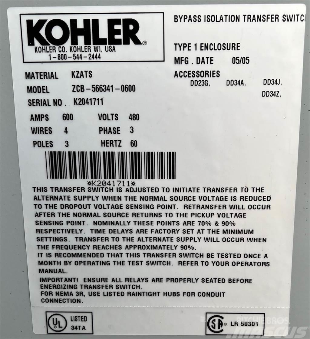 Kohler 600amp 480V Componenti elettroniche