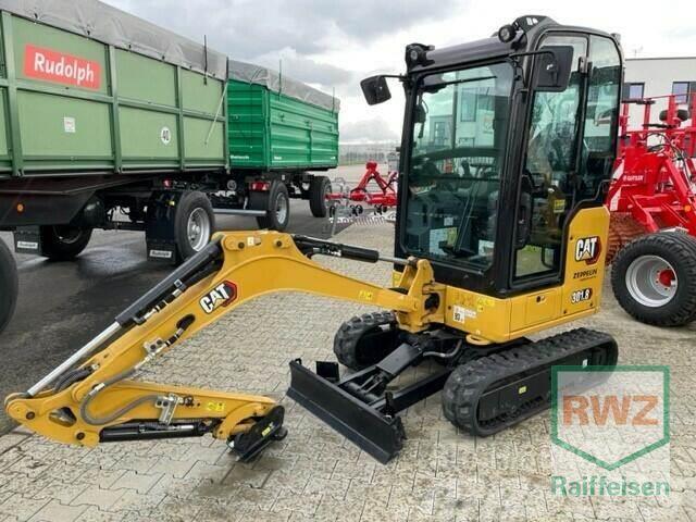 CAT 301.8 Minibagger Pale gommate