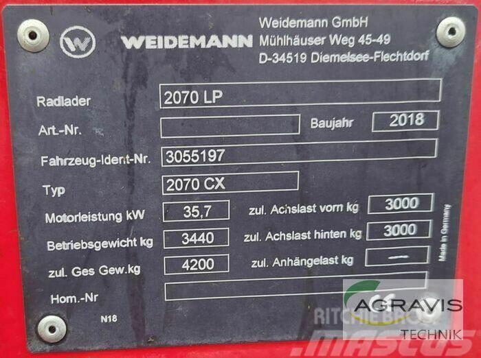 Weidemann 2070 CX LP Pale gommate