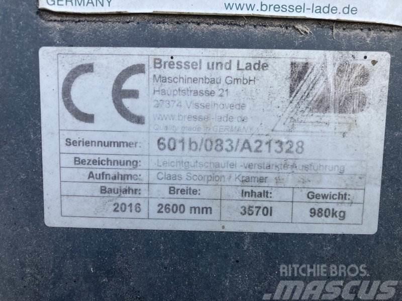 Bressel & Lade Leichtgutschaufel 260cm Accessori per pale frontali