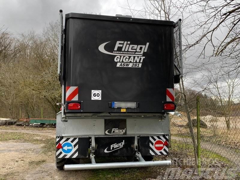 Fliegl ASW 281 GIGANT FOX + Top Lift Light 40m³ Altri rimorchi