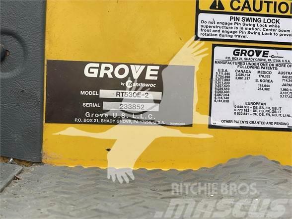 Grove RT530E-2 Gru per terreni difficili