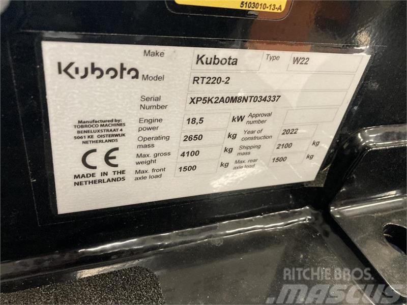 Kubota RT 220- 2 Mini pale