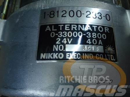 Isuzu 1-81200-233-0 Alternator 24V 40A 1812002450 Motori