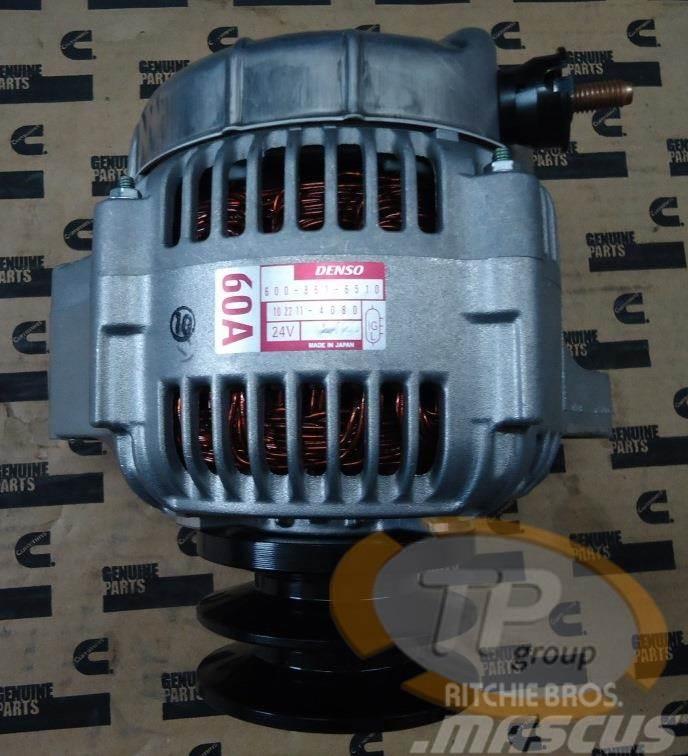  Nippo Denso 600-861-6510 Alternator 24V Motori