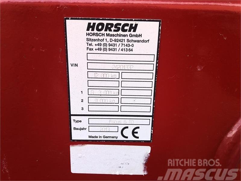 Horsch Focus 6TD Direkte såmaskine Perforatrici
