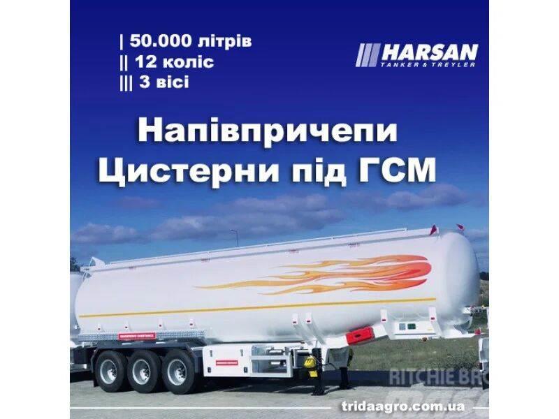  Harsan Fuel Transport Tanker Semirimorchi cisterna