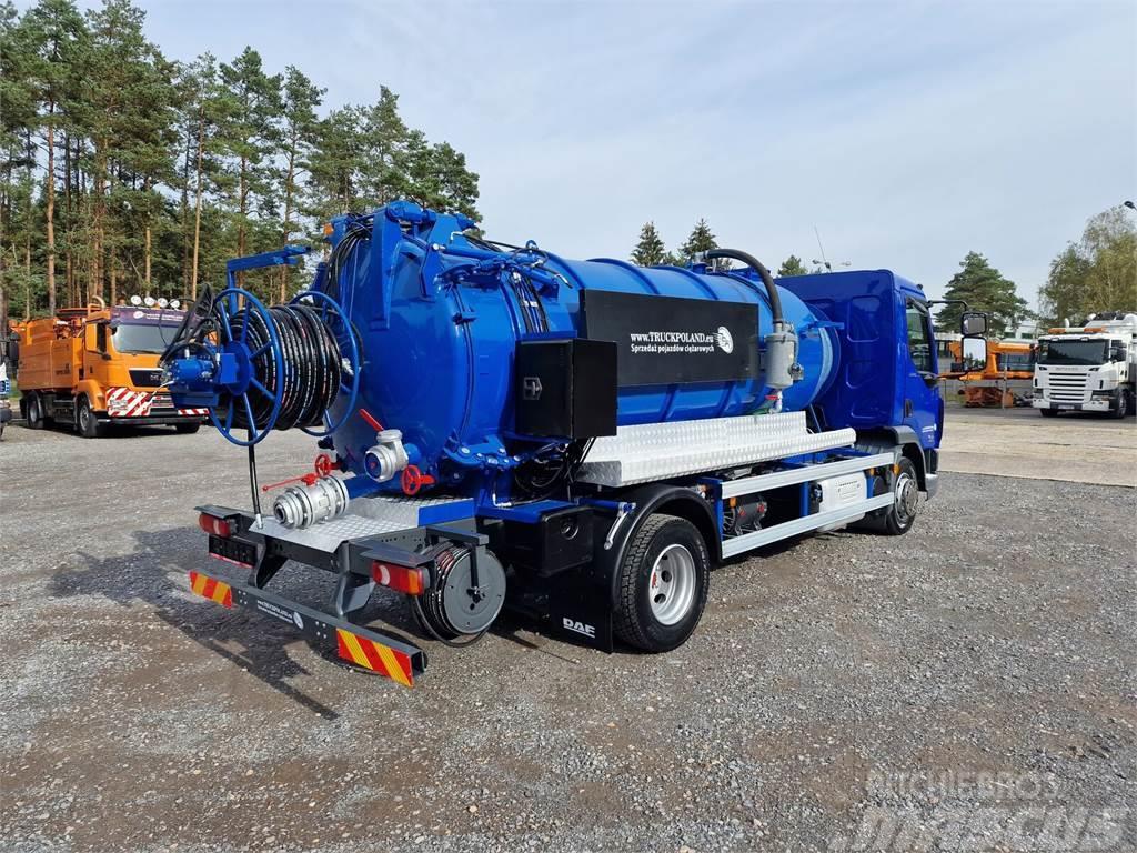 DAF LF EURO 6 WUKO for collecting liquid waste from se Camion autospurgo