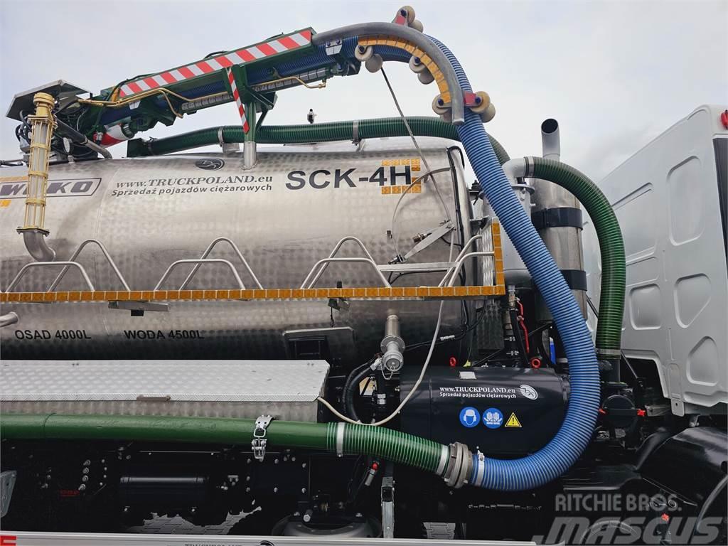 DAF WUKO SCK-4HW for collecting waste liquid separator Camion autospurgo