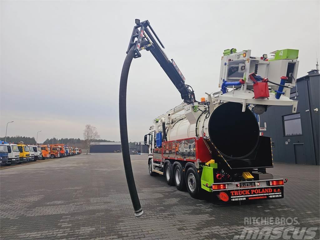 MAN MULLER COMBI CANALMASTER WUKO FOR CLEANING SEWERS Veicoli municipali