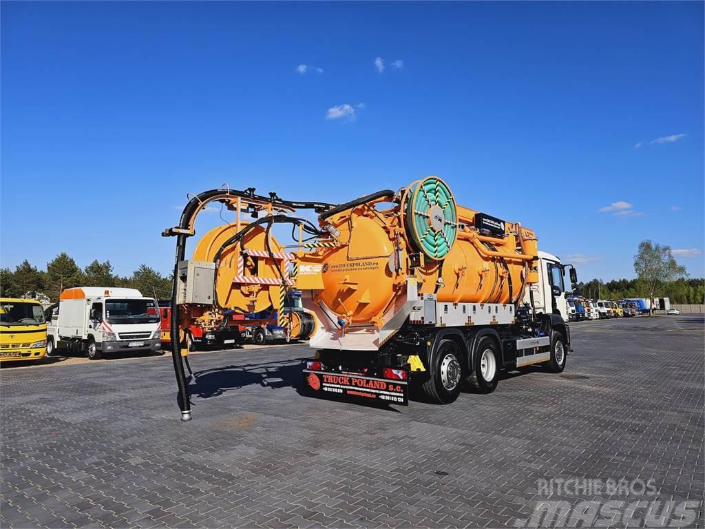 MAN WUKO KROLL COMBI FOR SEWER CLEANER Camion autospurgo