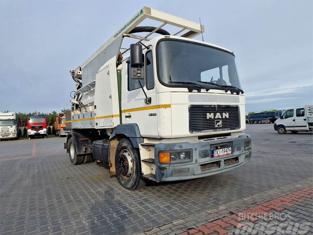 MAN WUKO MORO KOMBI FOR CHANNEL CLEANING Camion autospurgo