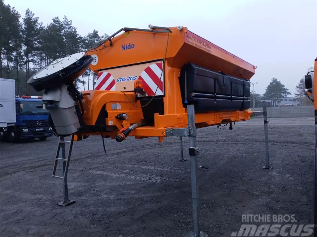MB Trac ACTROS 2636 6x4 WUKO + MUT SAND MACHINE FOR CHANNE Lame spazzaneve e aratri