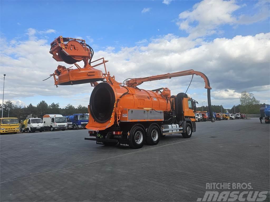 Mercedes-Benz MUT WUKO FOR CLEANING SEWERS Camion autospurgo
