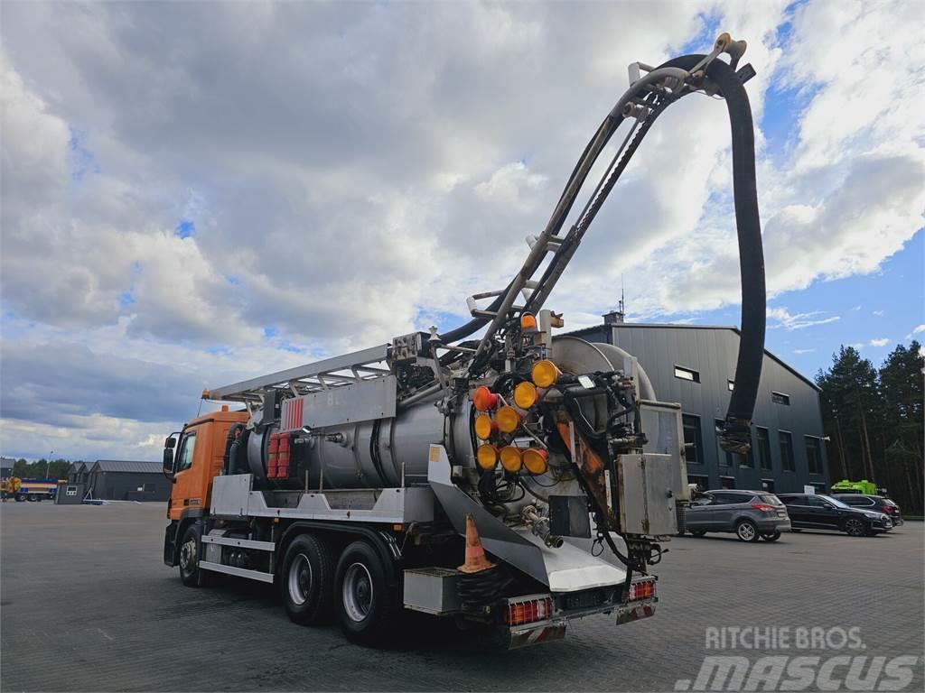 Mercedes-Benz WUKO KROLL COMBI FOR SEWER CLEANING Camion autospurgo