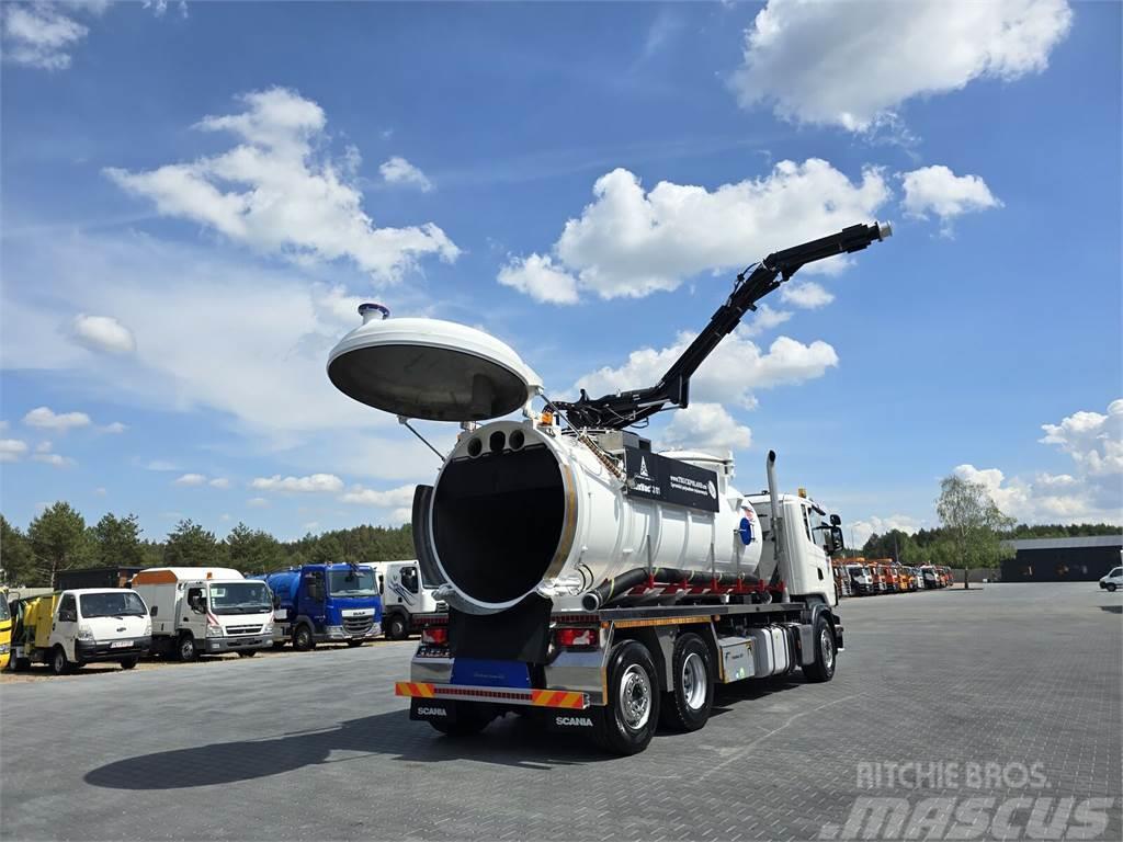 Scania Saugbagger Larsen FlexVac 311 Vacuum suction loade Veicoli municipali