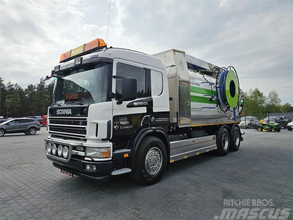Scania WUKO KAISER EUR-MARK PKL 8.8 FOR COMBI DECK CLEANI Camion autospurgo