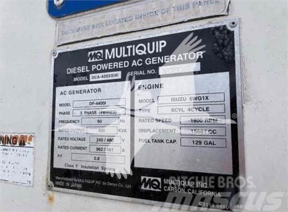 MultiQuip WHISPERWATT DCA400SSI4i Generatori a gas