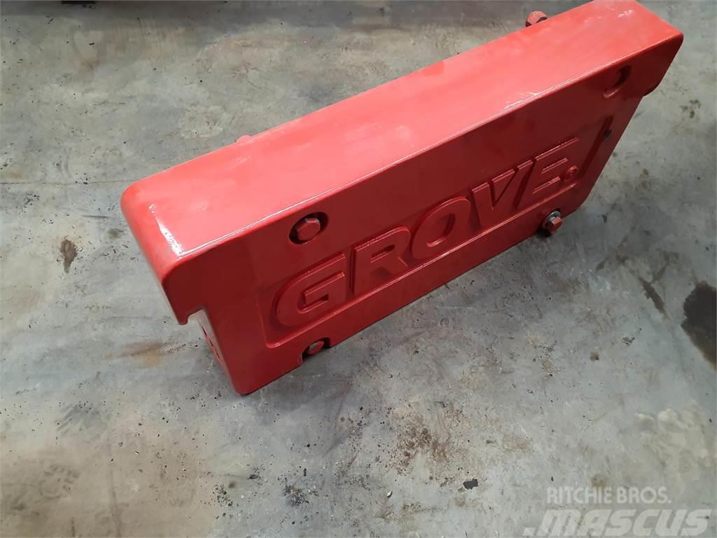 Grove GMK 5130-2 counterweight 1 ton Parti e equipaggiamenti per Gru