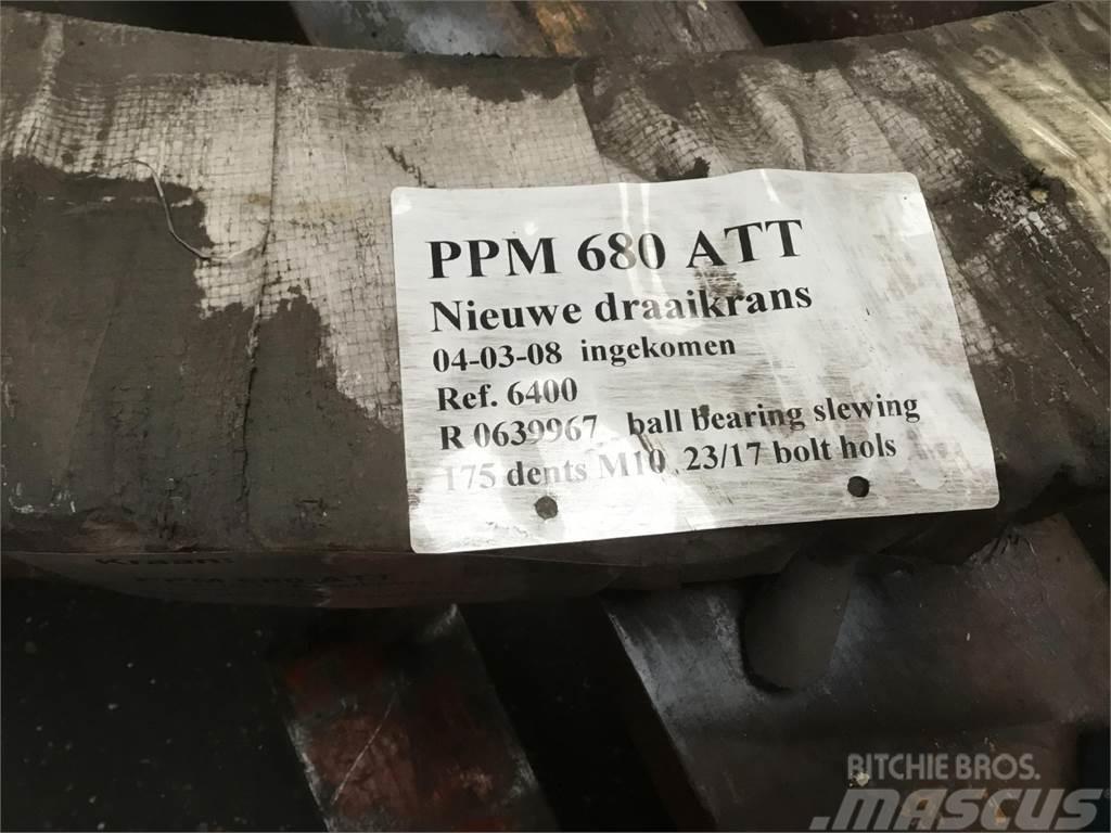PPM 680 ATT slew ring Parti e equipaggiamenti per Gru