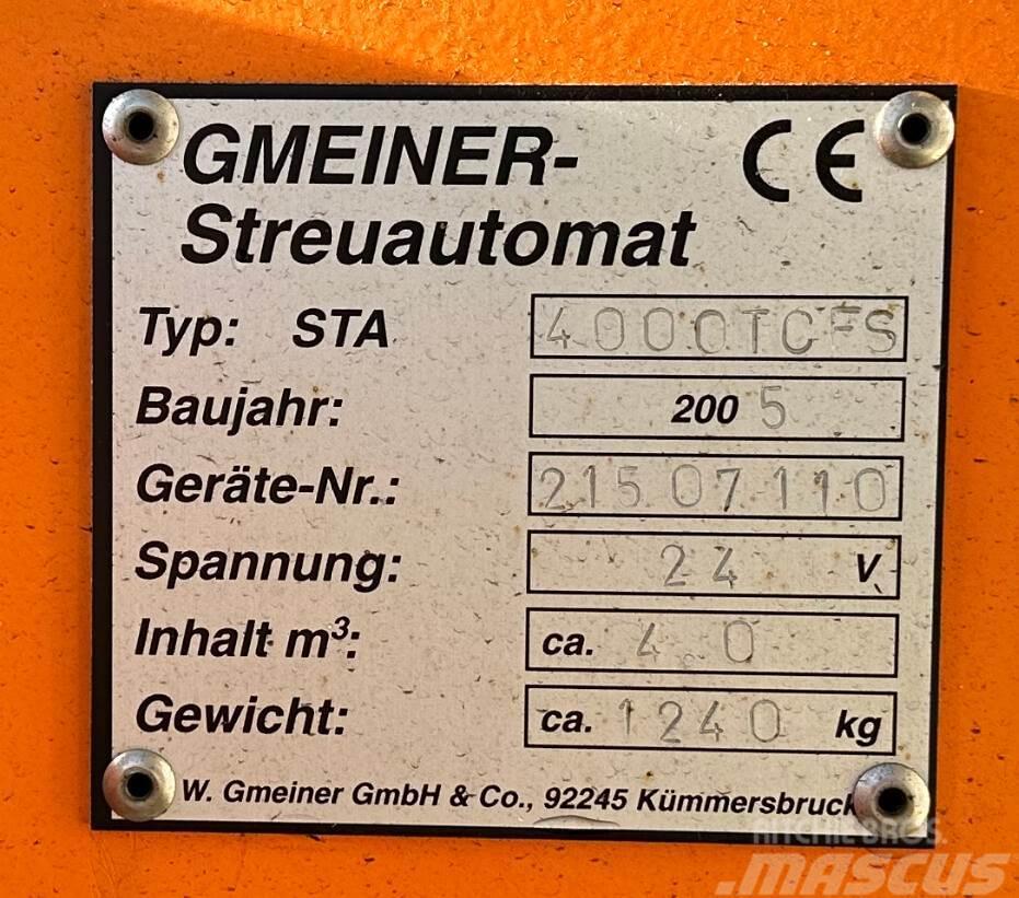 Unimog Salzstreuer Gmeiner 4000TCFS Spargisabbia e spargisale