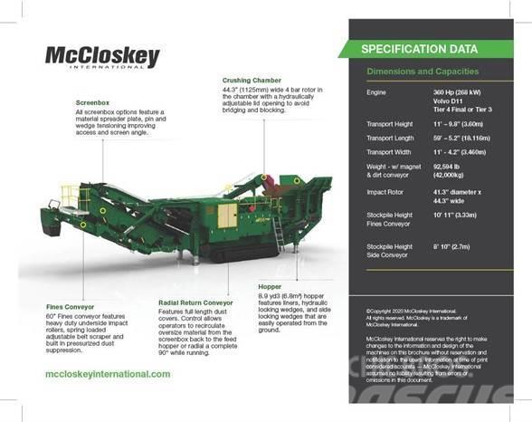 McCloskey I44RV3HD Frantoi