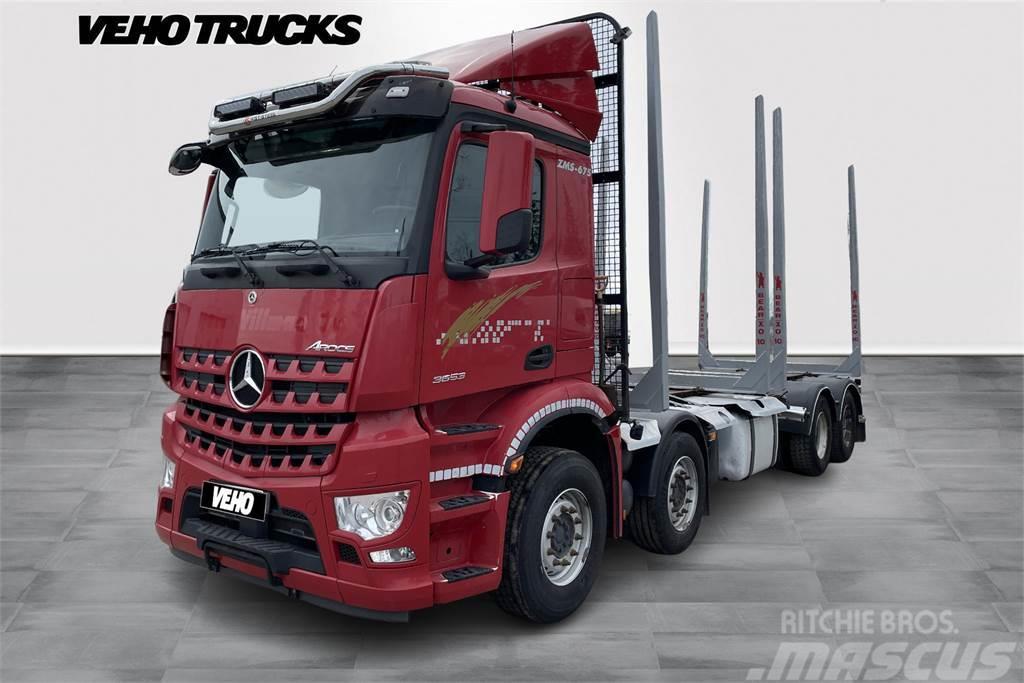 Mercedes-Benz Arocs 3253 L 8x4 Camion trasporto legname