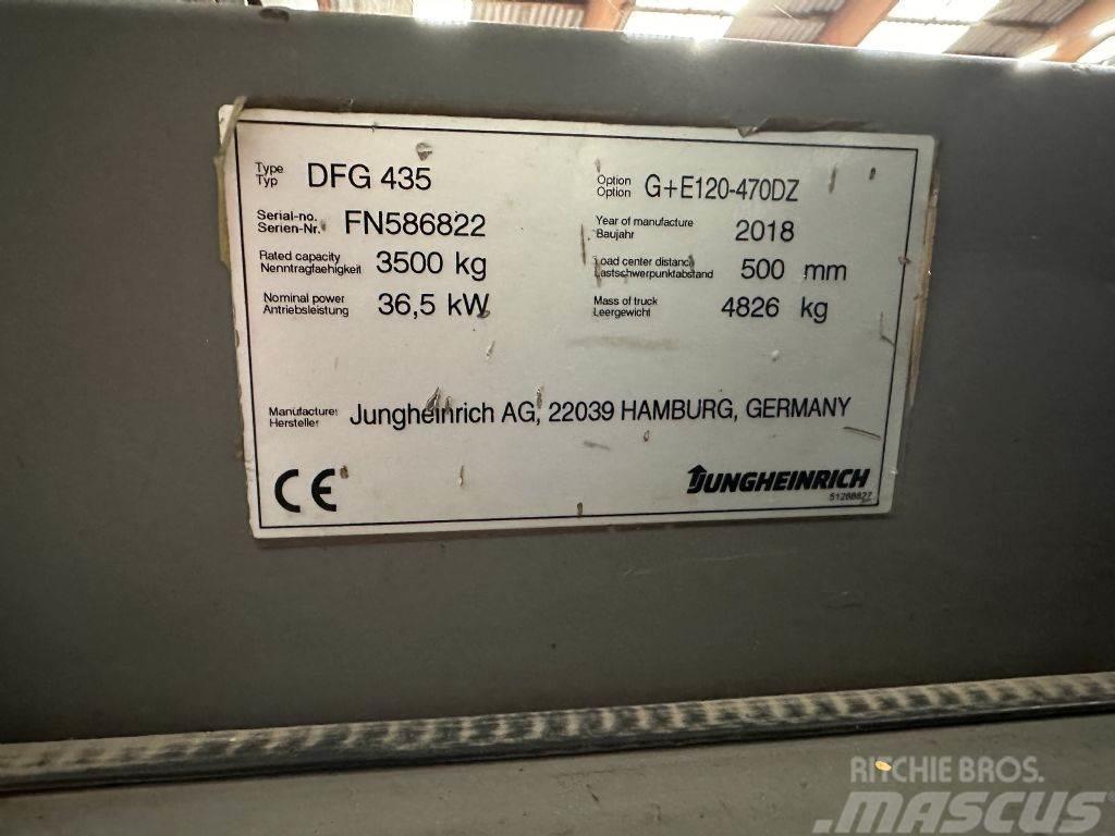 Jungheinrich DFG 435 - TRIPLEX 4,7 m Carrelli elevatori diesel