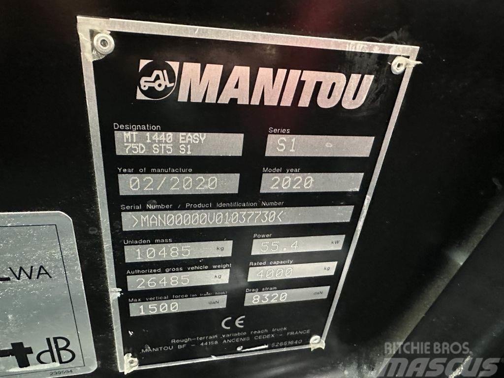 Manitou MT 1440 EASY - TOP ZUSTAND !! Sollevatori telescopici