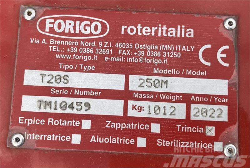 Forigo T20S - 250 Falciatrici