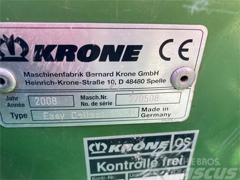 Krone Easycollect 1053 Accessori per macchine da fieno e foraggio