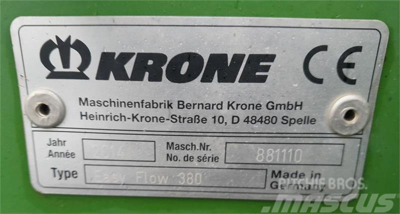Krone EasyFlow 380 Accessori per macchine da fieno e foraggio