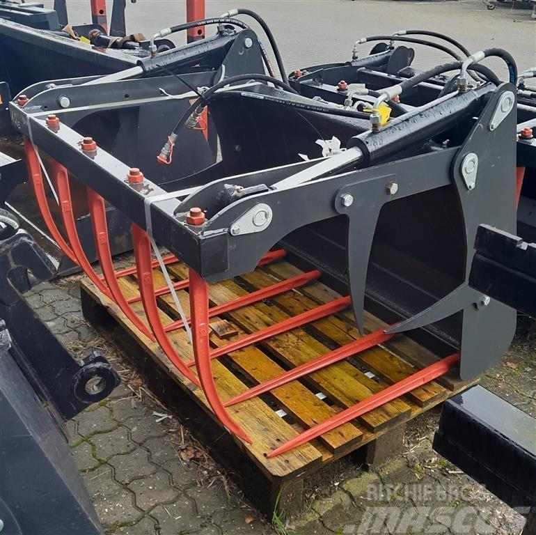 MO Siloklo 1,2 meter - 2 syl tænder med EURO beslag Altri accessori per trattori