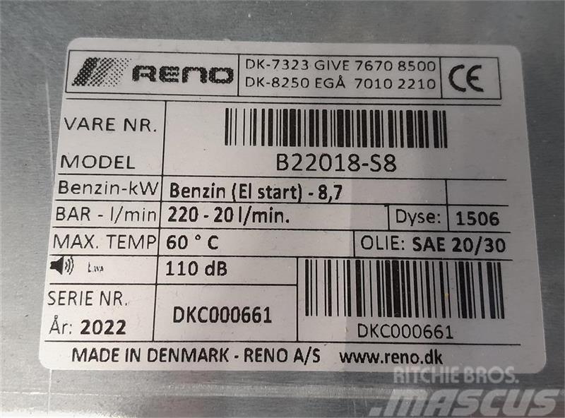 Reno PD 220/20 Impianti di lavaggio ad alta pressione