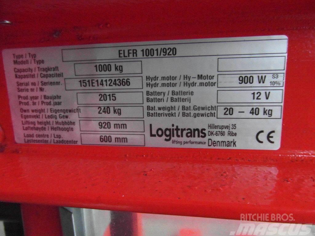 Logitrans ELFR1001/920 Transpallet elettrici a timone